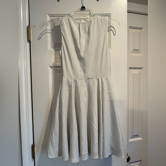 Express White & Black Polka Dot Dress - Size 2 - Picture 5 of 5